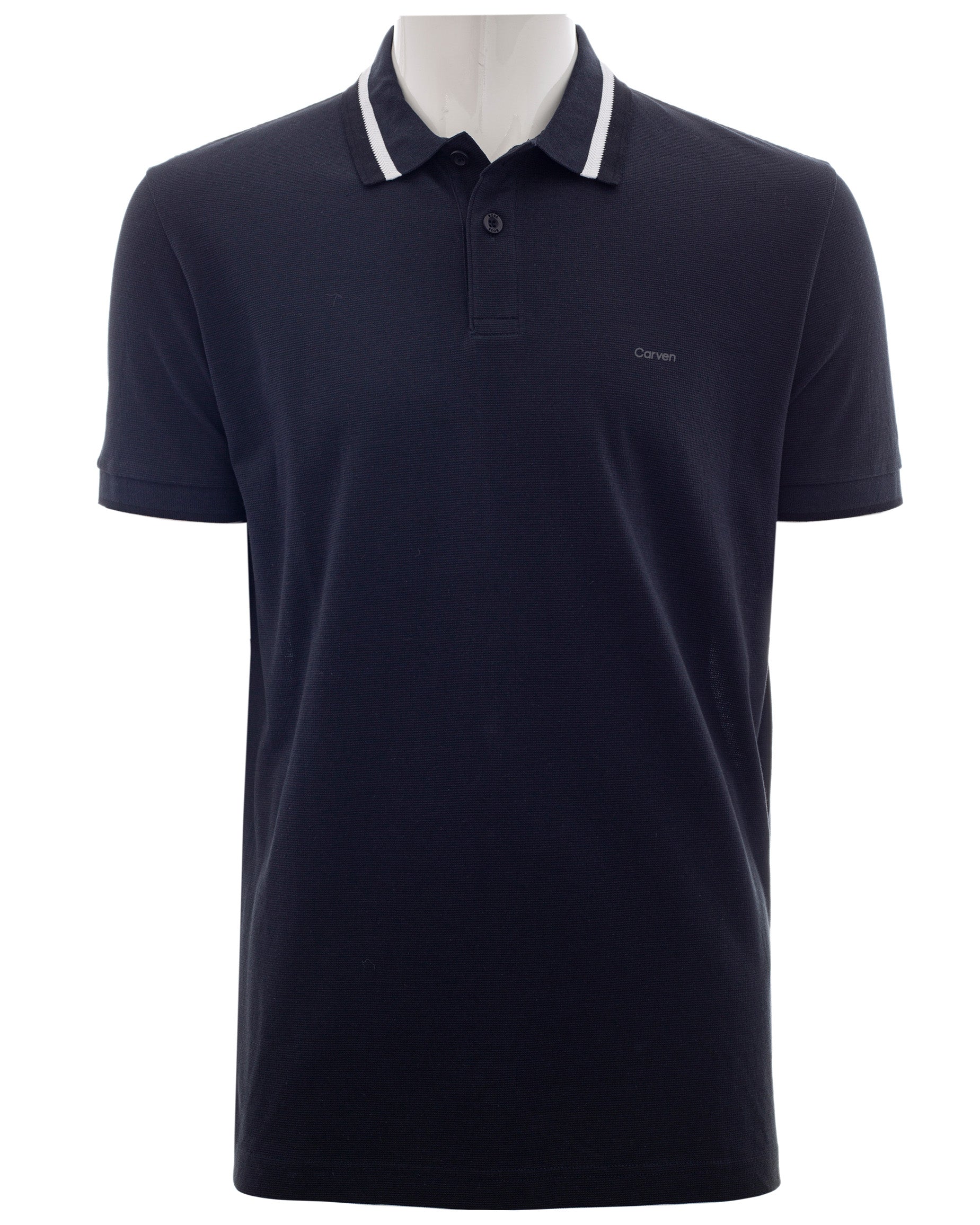 Poloshirt Carven Mangas Cortas Liso para Caballeros