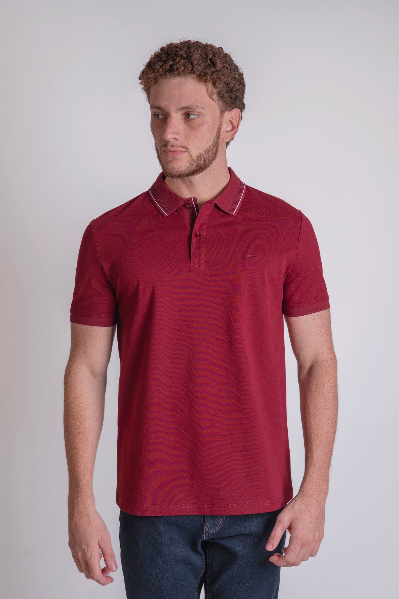 Poloshirt Carven Mangas Cortas Liso para Caballeros