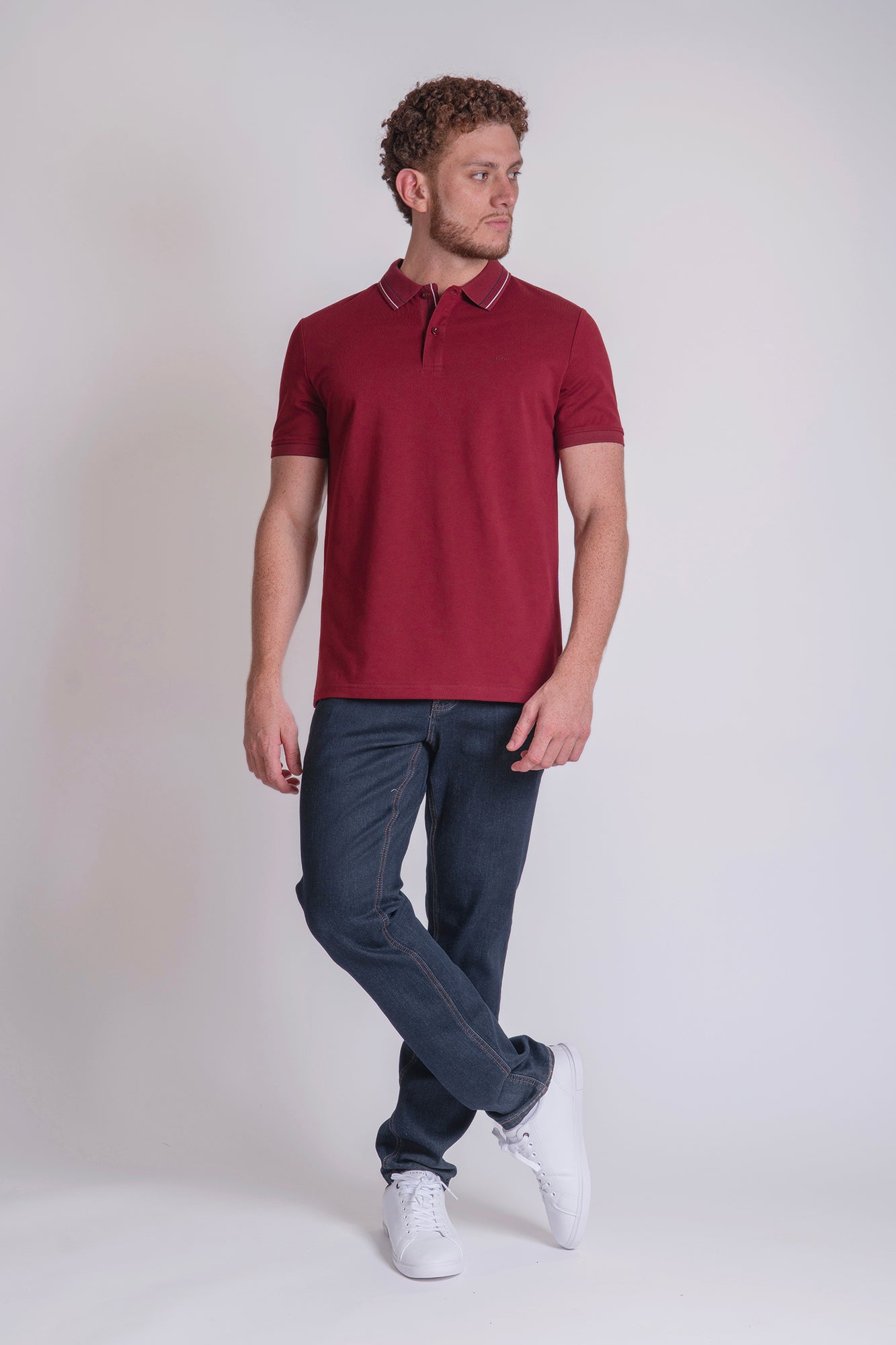 Poloshirt Carven Mangas Cortas Liso para Caballeros