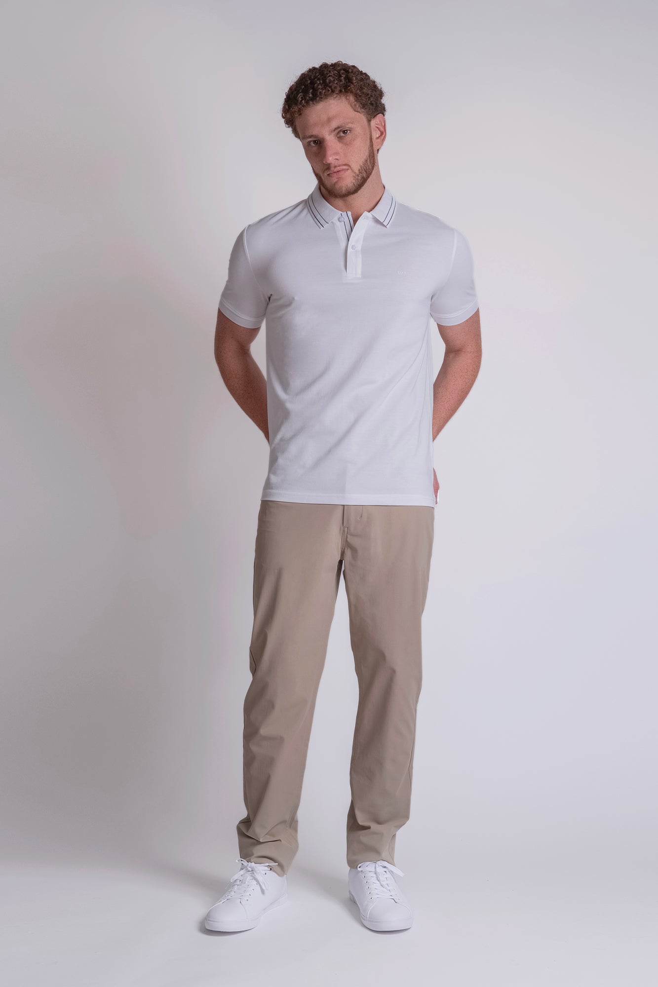 Poloshirt Carven Mangas Cortas Liso para Caballeros