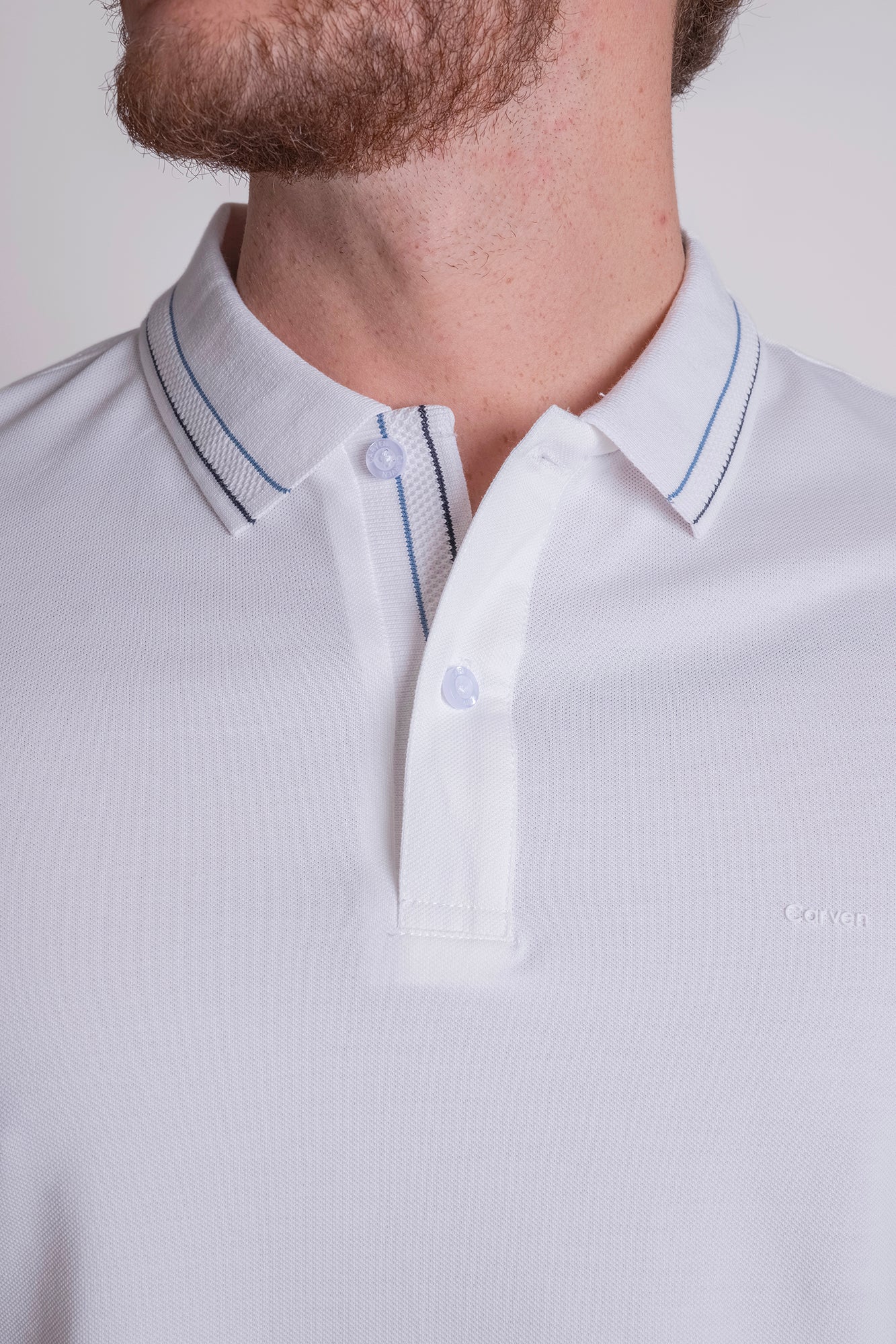 Poloshirt Carven Mangas Cortas Liso para Caballeros