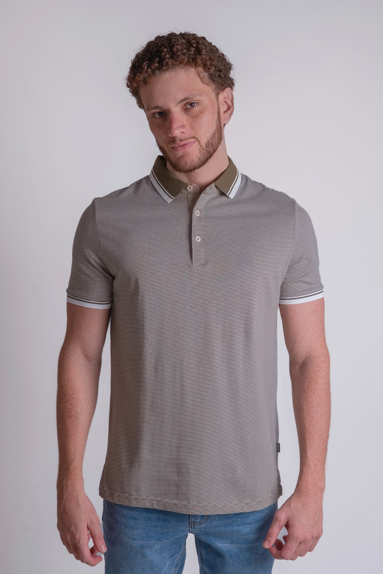 Poloshirt Carven Mangas Cortas Rayas para Caballeros