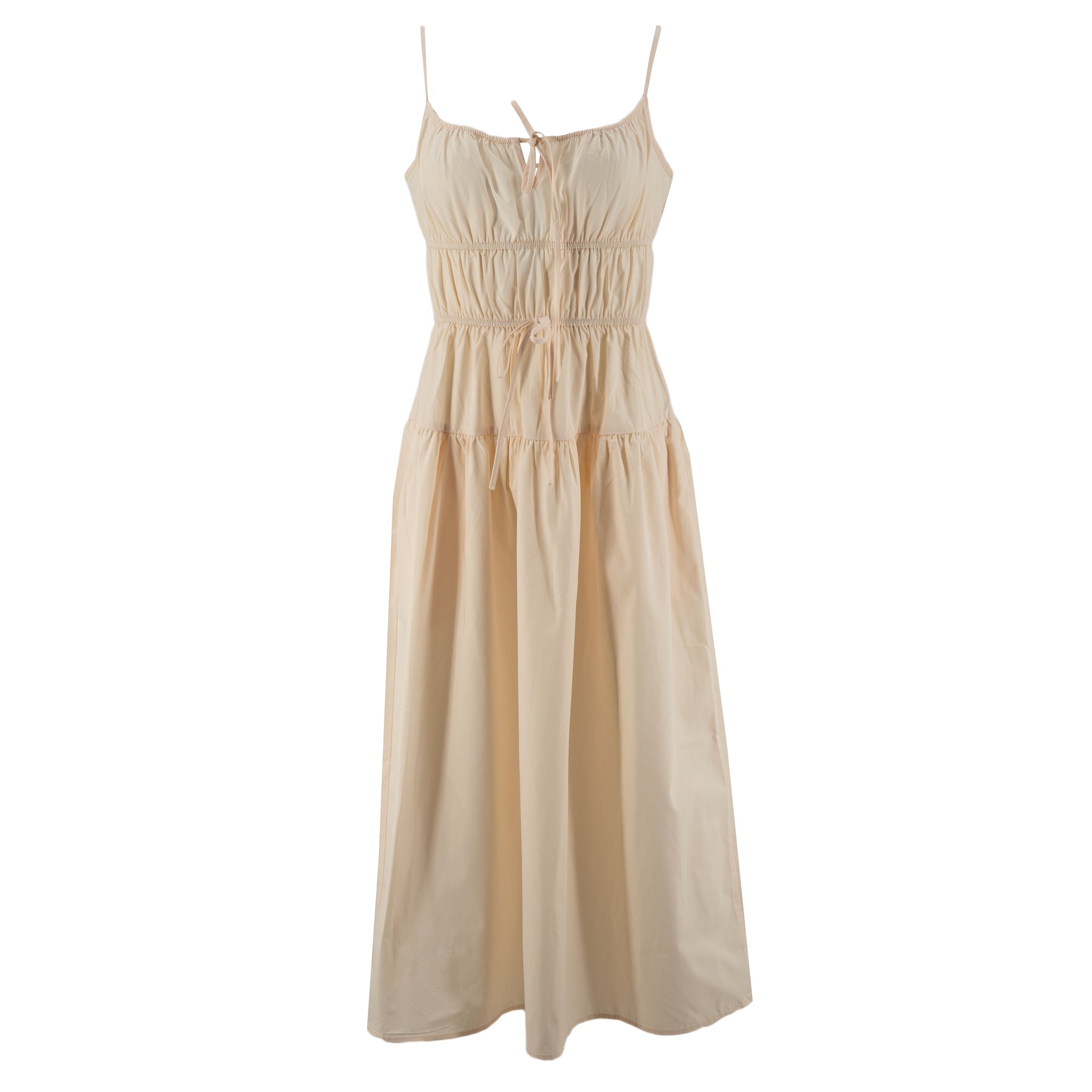 Vestido Active Basic Liso Largo Para Damas by Active Basic