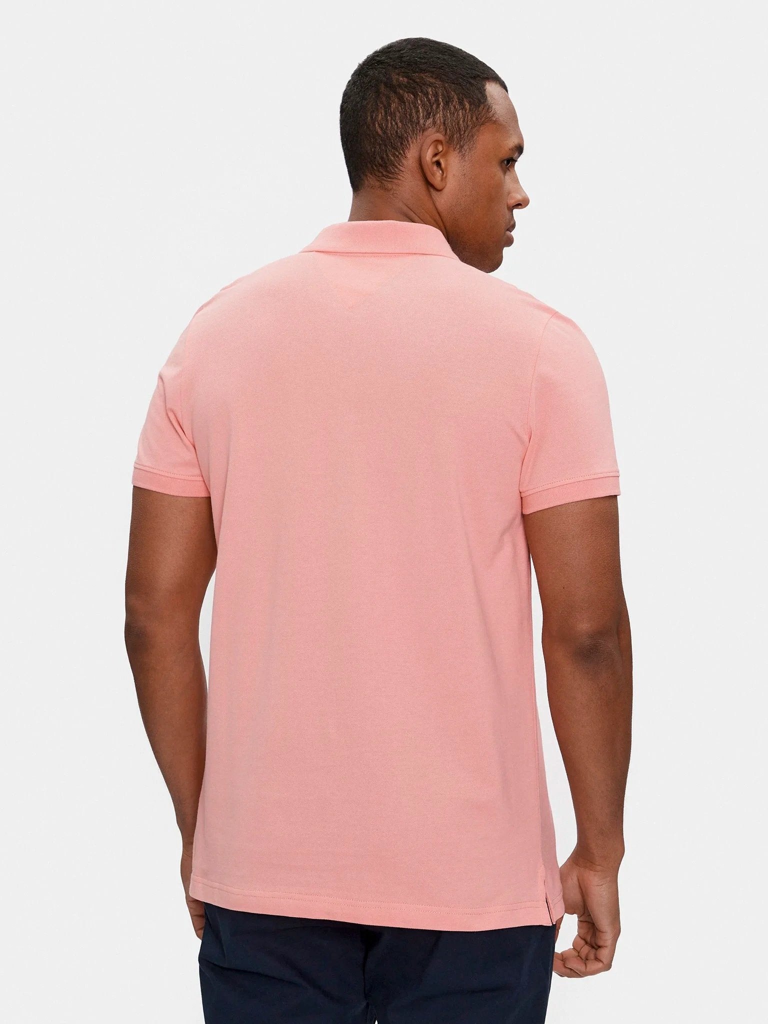 Poloshirt Tommy Jeans Mangas Cortas Liso P/ Caballeros by Tommy Jeans