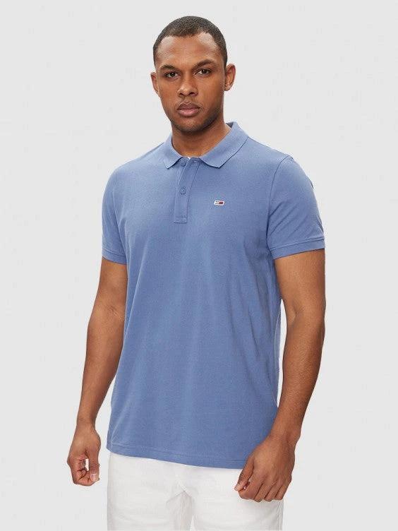 Poloshirt Tommy Jeans Mangas Cortas Liso P/ Caballeros by Tommy Jeans