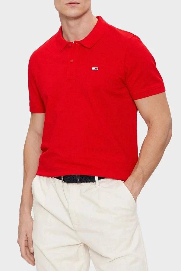 Poloshirt Tommy Jeans Mangas Cortas Liso P/ Caballeros by Tommy Jeans