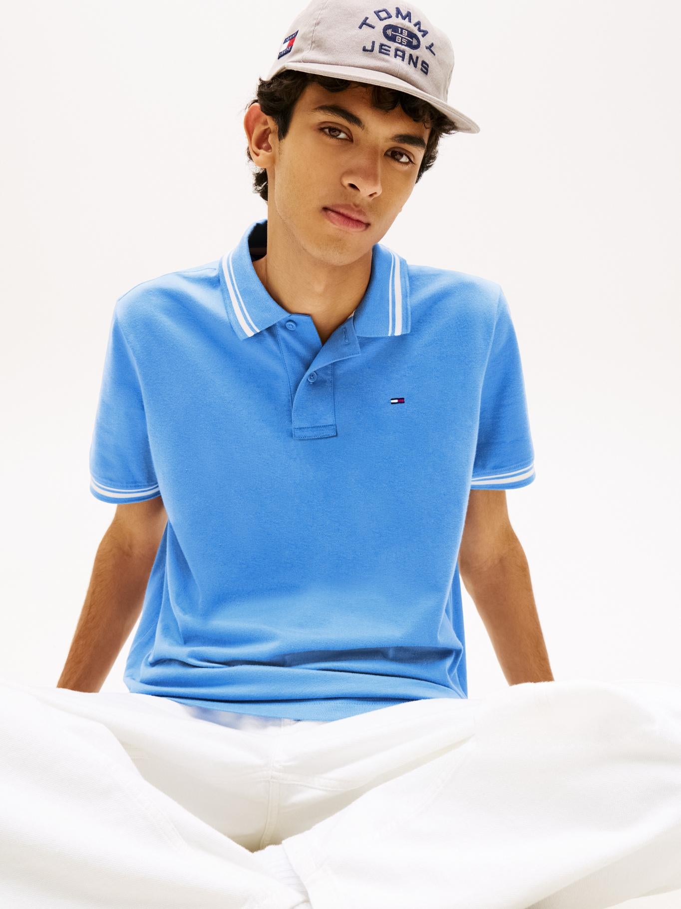 Poloshirt Tommy Hilfiger Mangas Cortas Liso para Caballeros