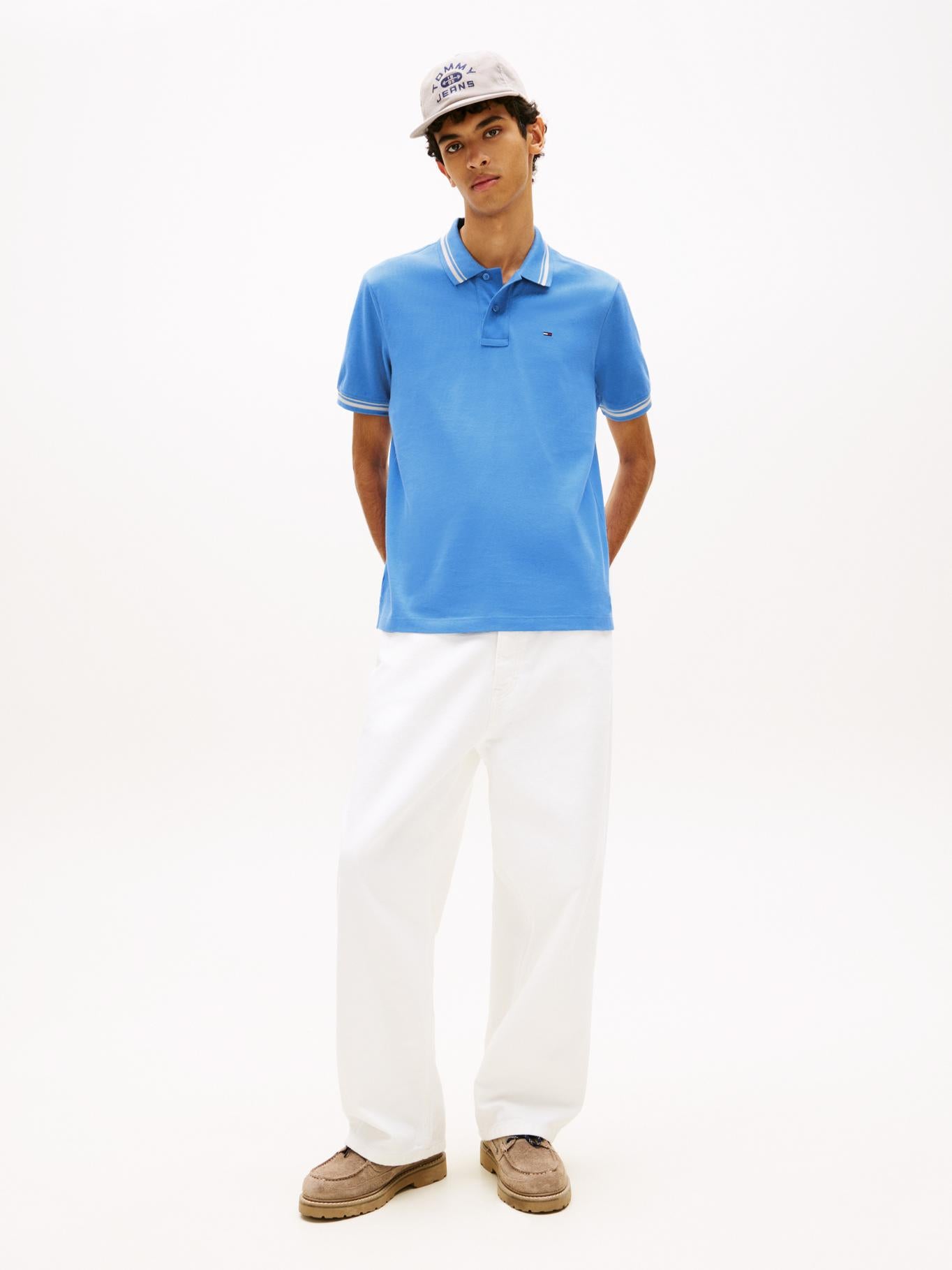 Poloshirt Tommy Hilfiger Mangas Cortas Liso para Caballeros