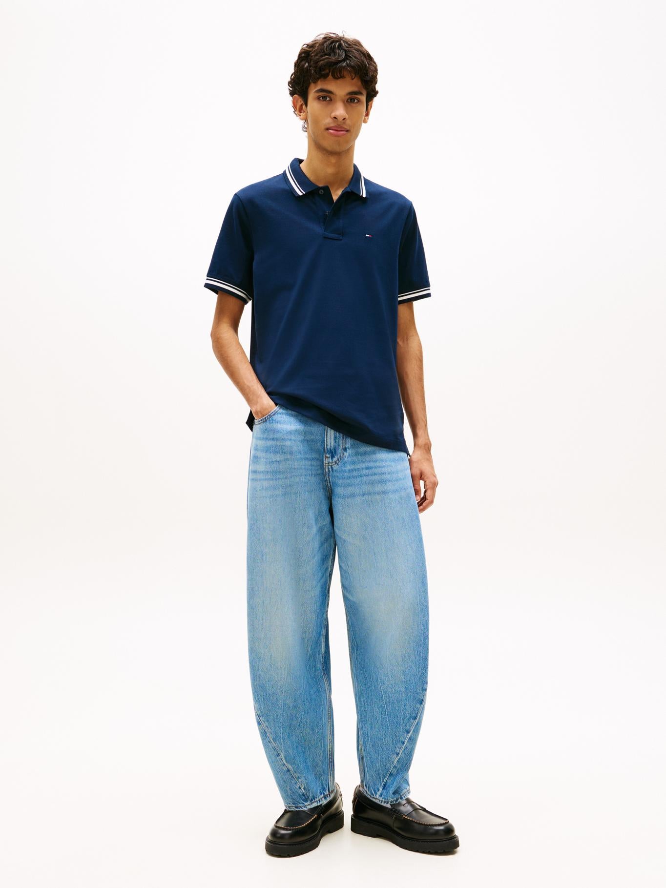 Poloshirt Tommy Hilfiger Mangas Cortas Liso para Caballeros