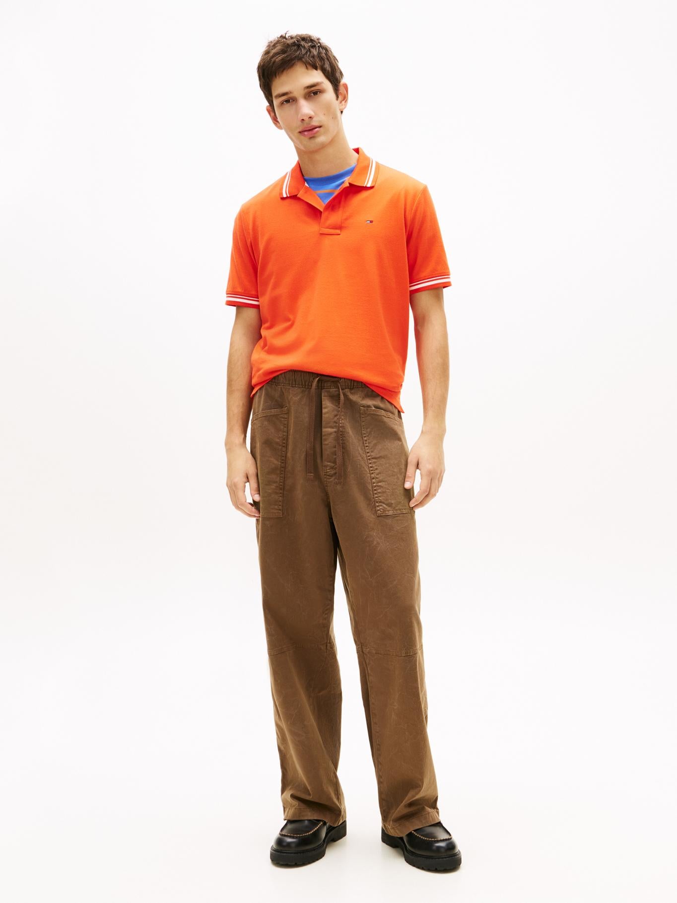 Poloshirt Tommy Hilfiger Mangas Cortas Liso para Caballeros