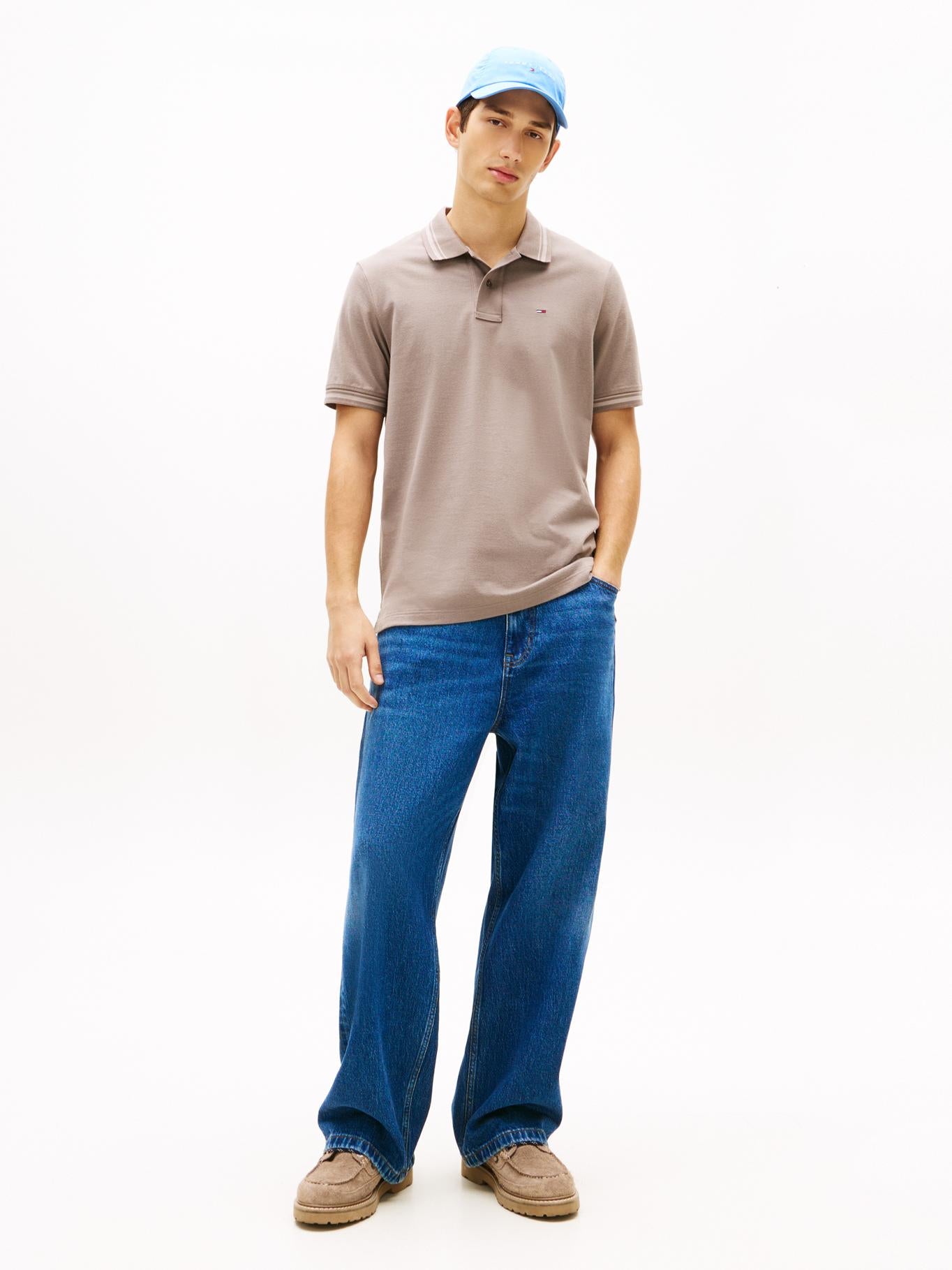 Poloshirt Tommy Hilfiger Mangas Cortas Liso para Caballeros