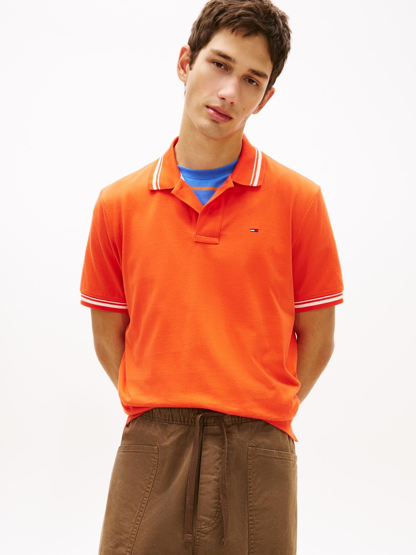 Poloshirt Tommy Hilfiger Mangas Cortas Liso para Caballeros