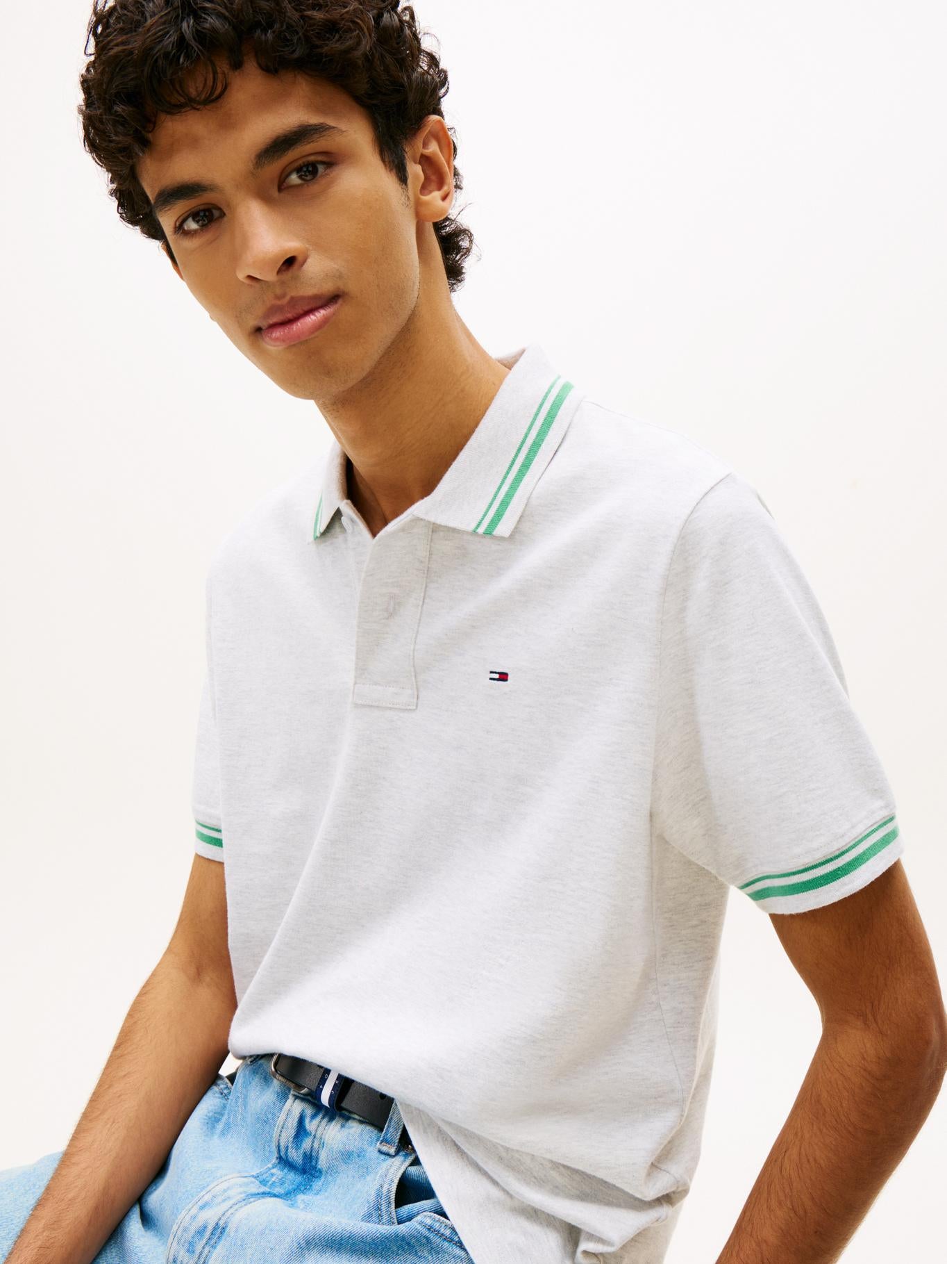 Poloshirt Tommy Hilfiger Mangas Cortas Liso para Caballeros