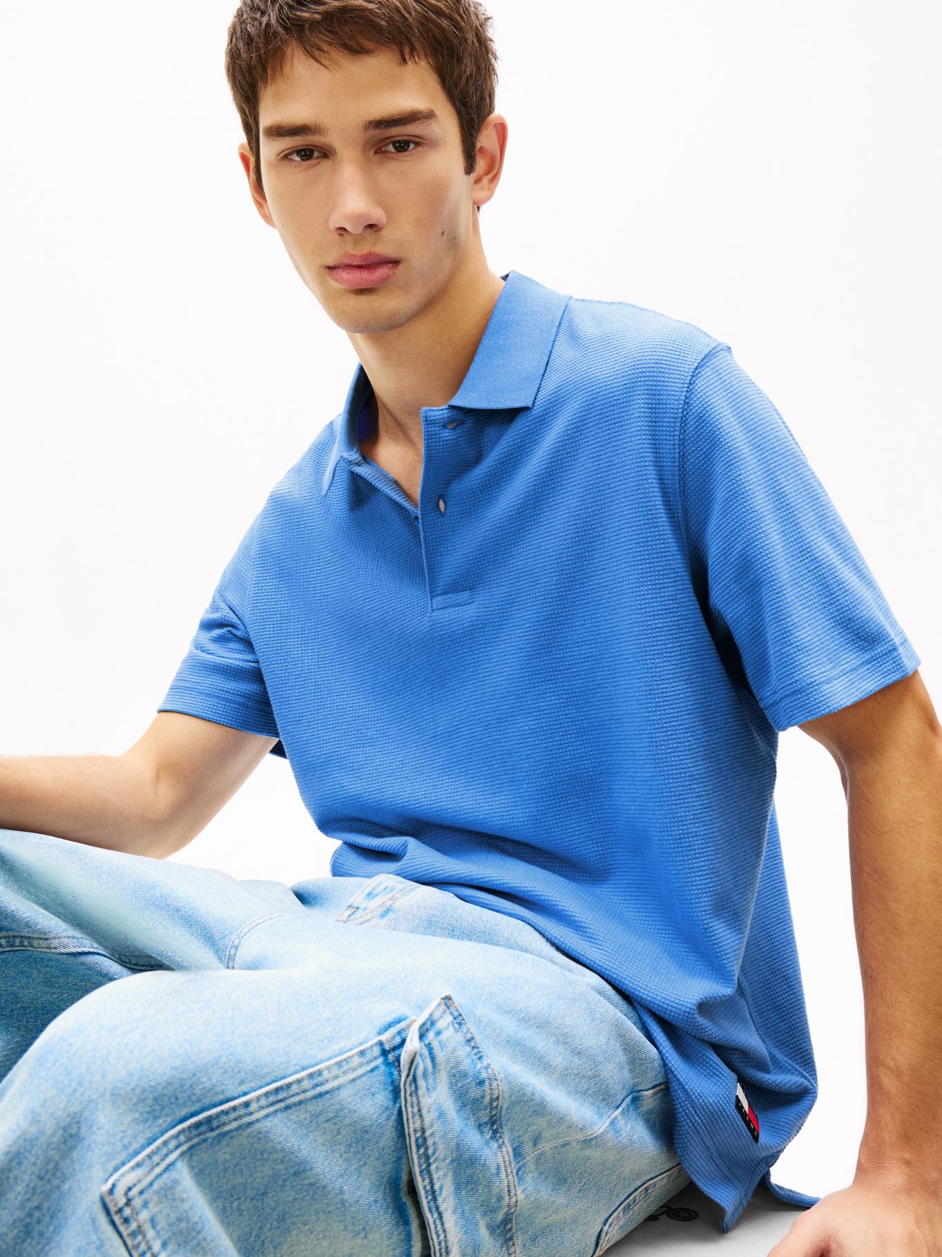 Poloshirt Tommy Jeans Mangas Cortas Liso para Caballeros