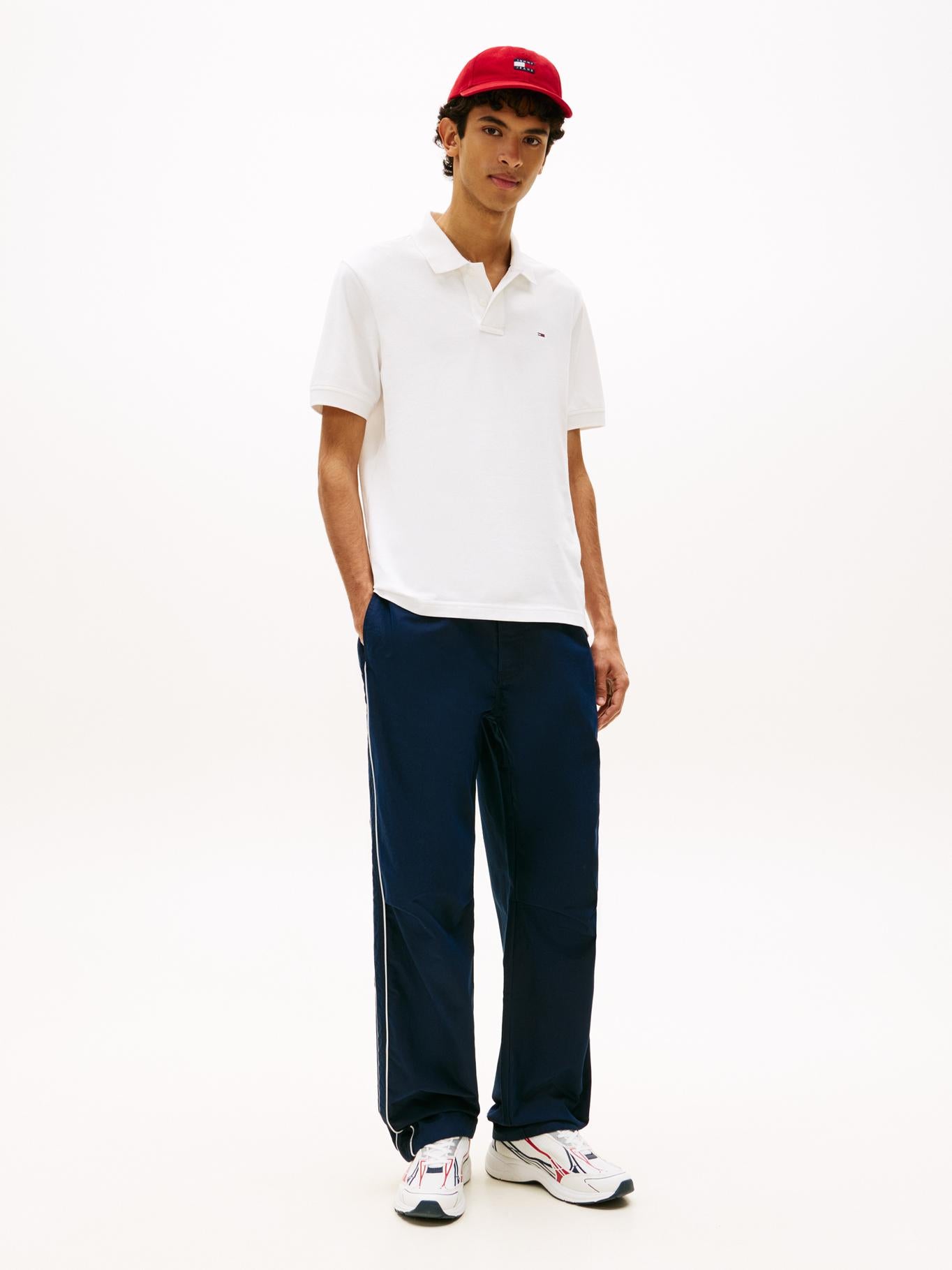 Poloshirt Tommy Jeans Mangas Cortas Liso para Caballeros