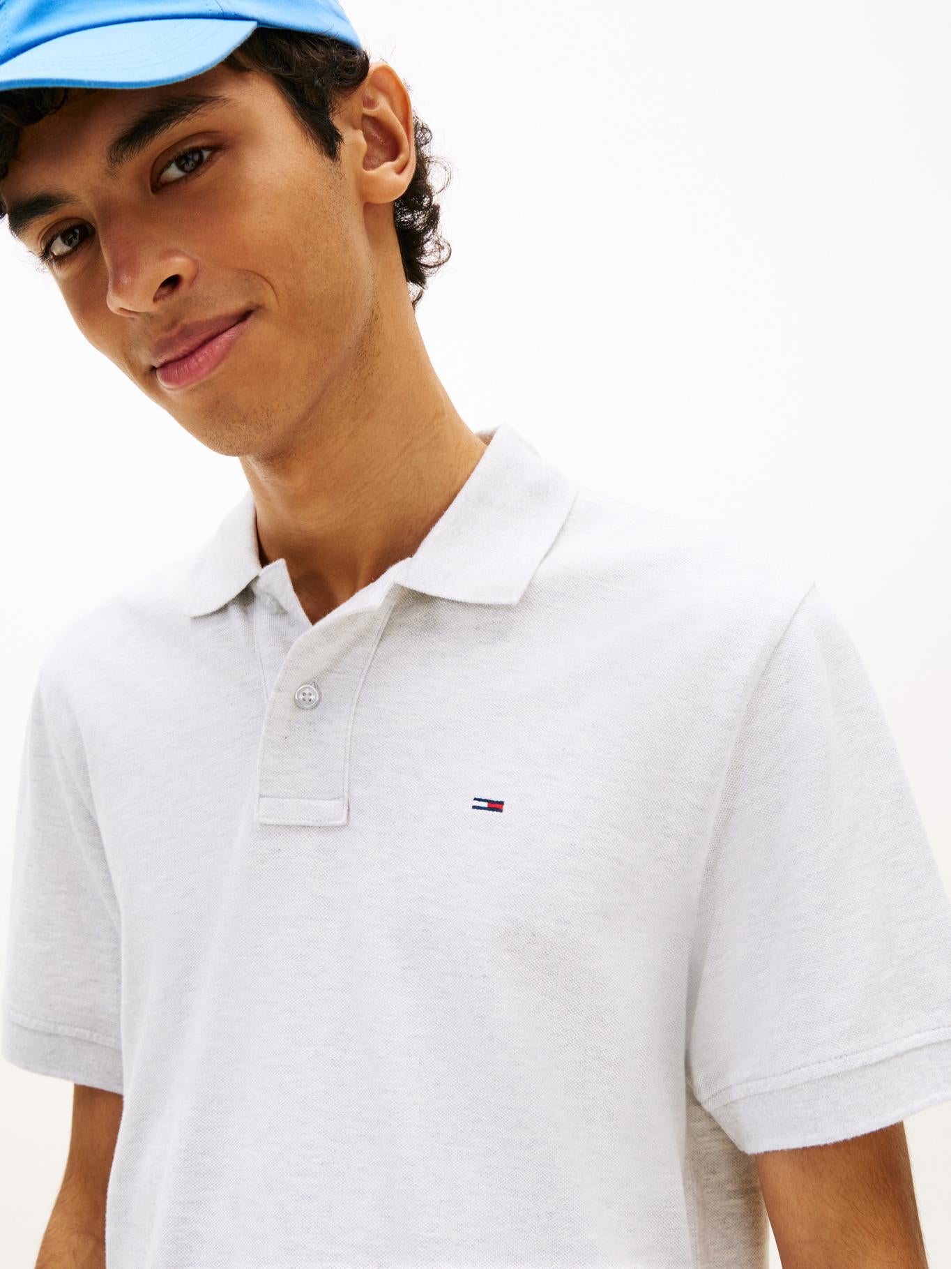 Poloshirt Tommy Jeans Mangas Cortas Liso para Caballeros