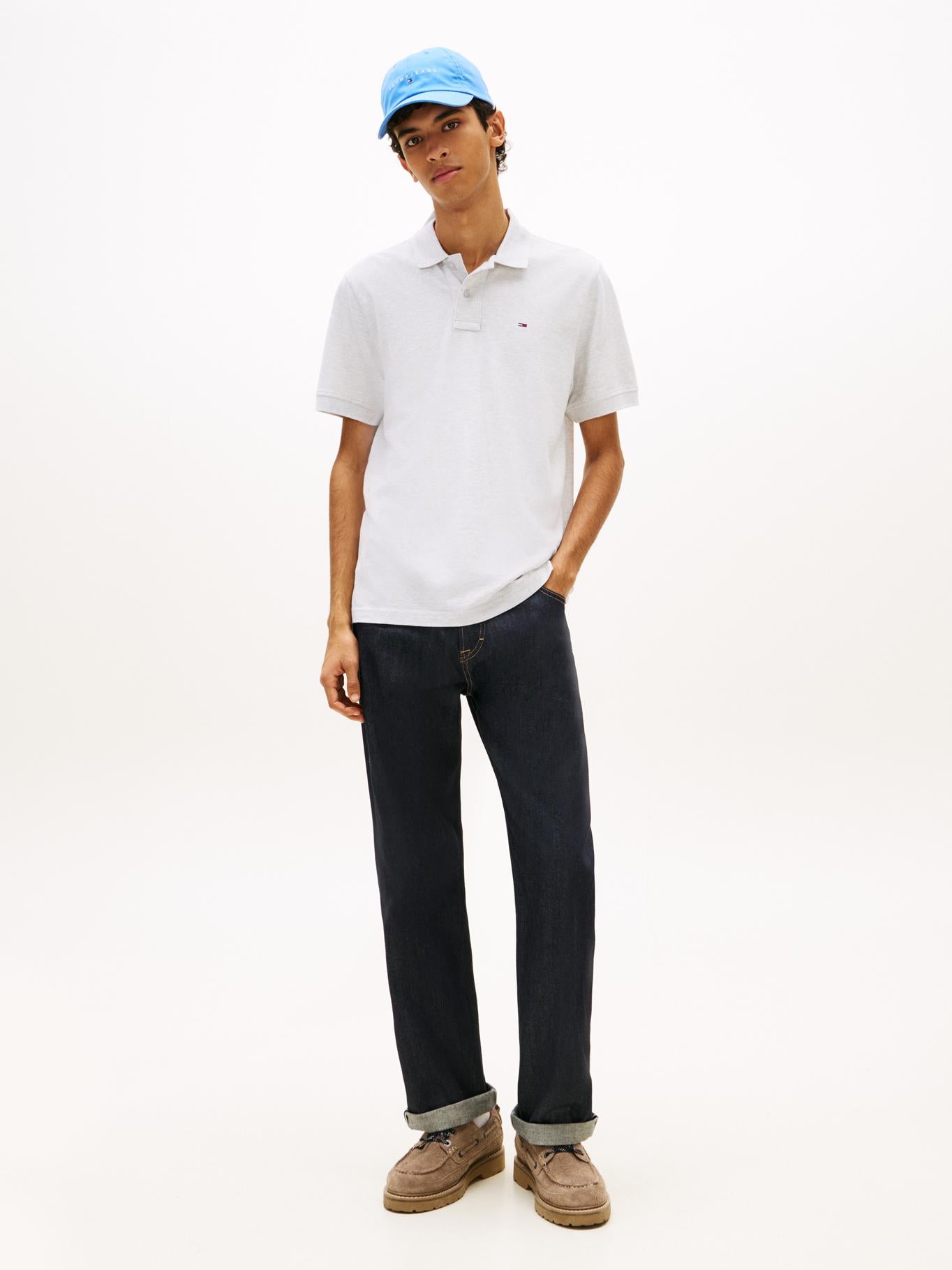 Poloshirt Tommy Jeans Mangas Cortas Liso para Caballeros