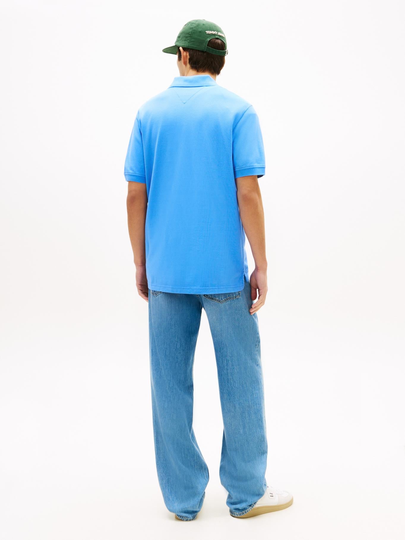 Poloshirt Tommy Jeans Mangas Cortas Liso para Caballeros