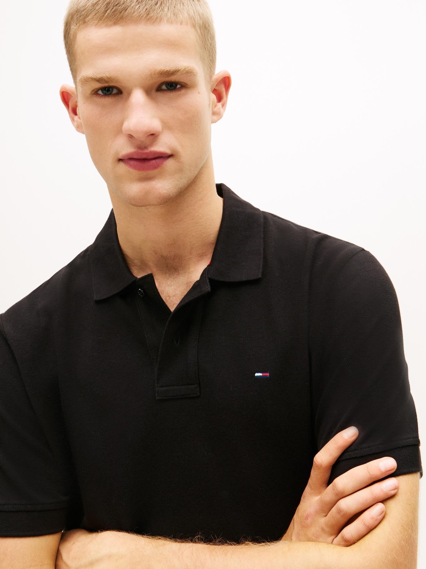 Poloshirt Tommy Jeans Mangas Cortas Liso para Caballeros