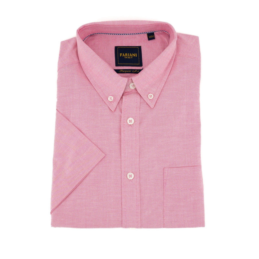 Camisa Fariani Mangas Cortas Lisa P/ Caballeros by Fariani