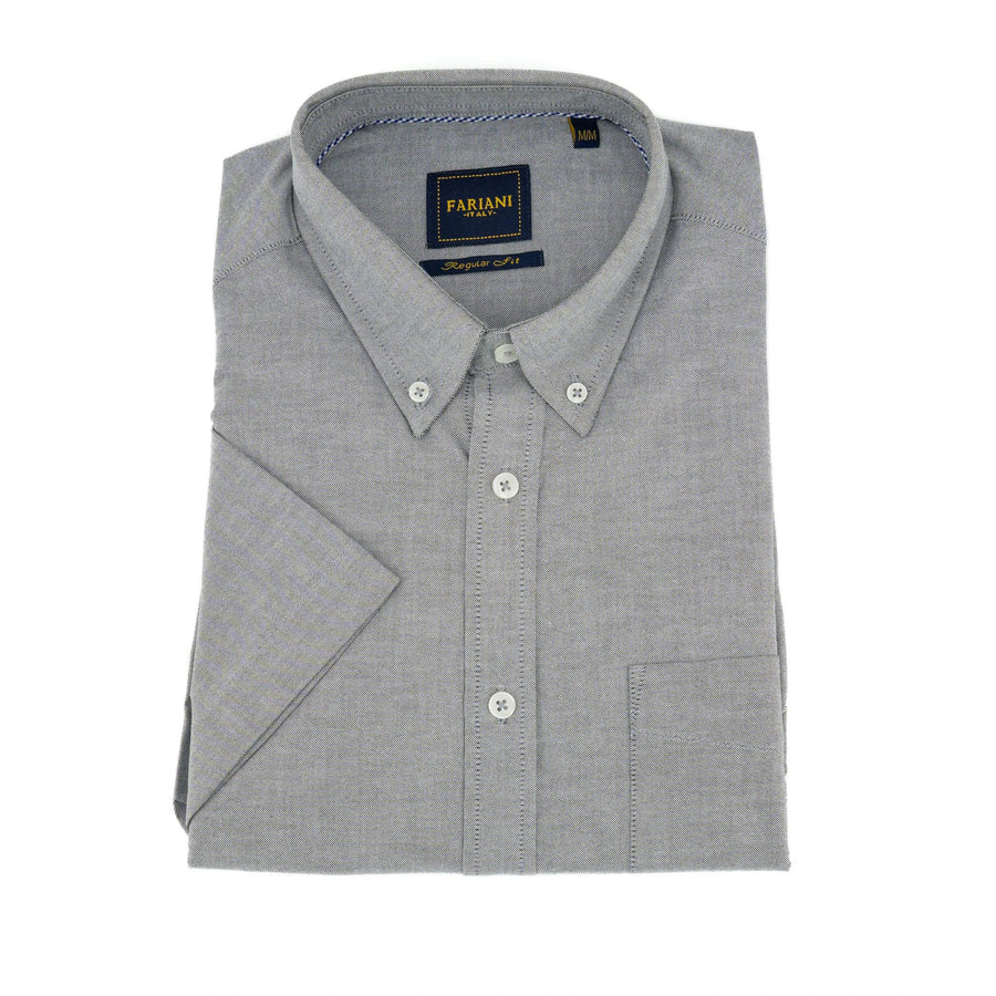 Camisa Fariani Mangas Cortas Lisa P/ Caballeros by Fariani