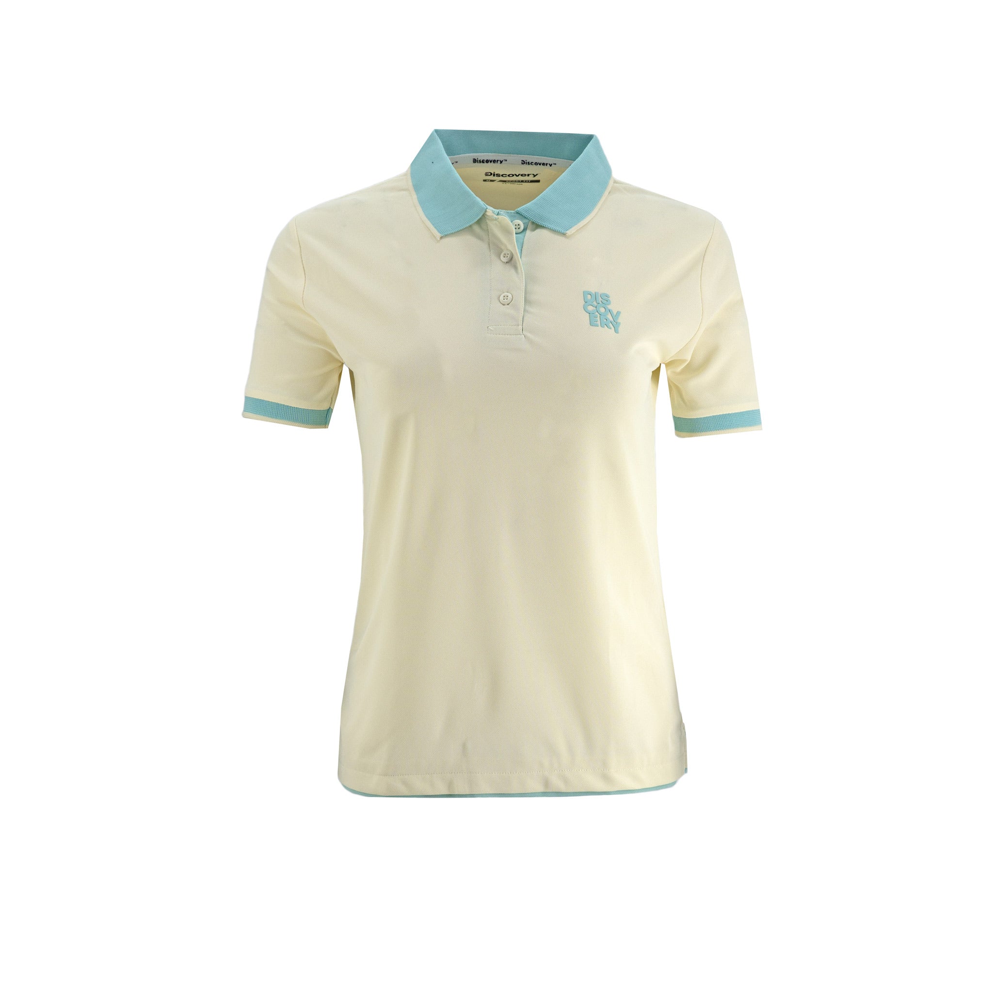 Poloshirt Discovery Mangas Cortas Liso para Damas
