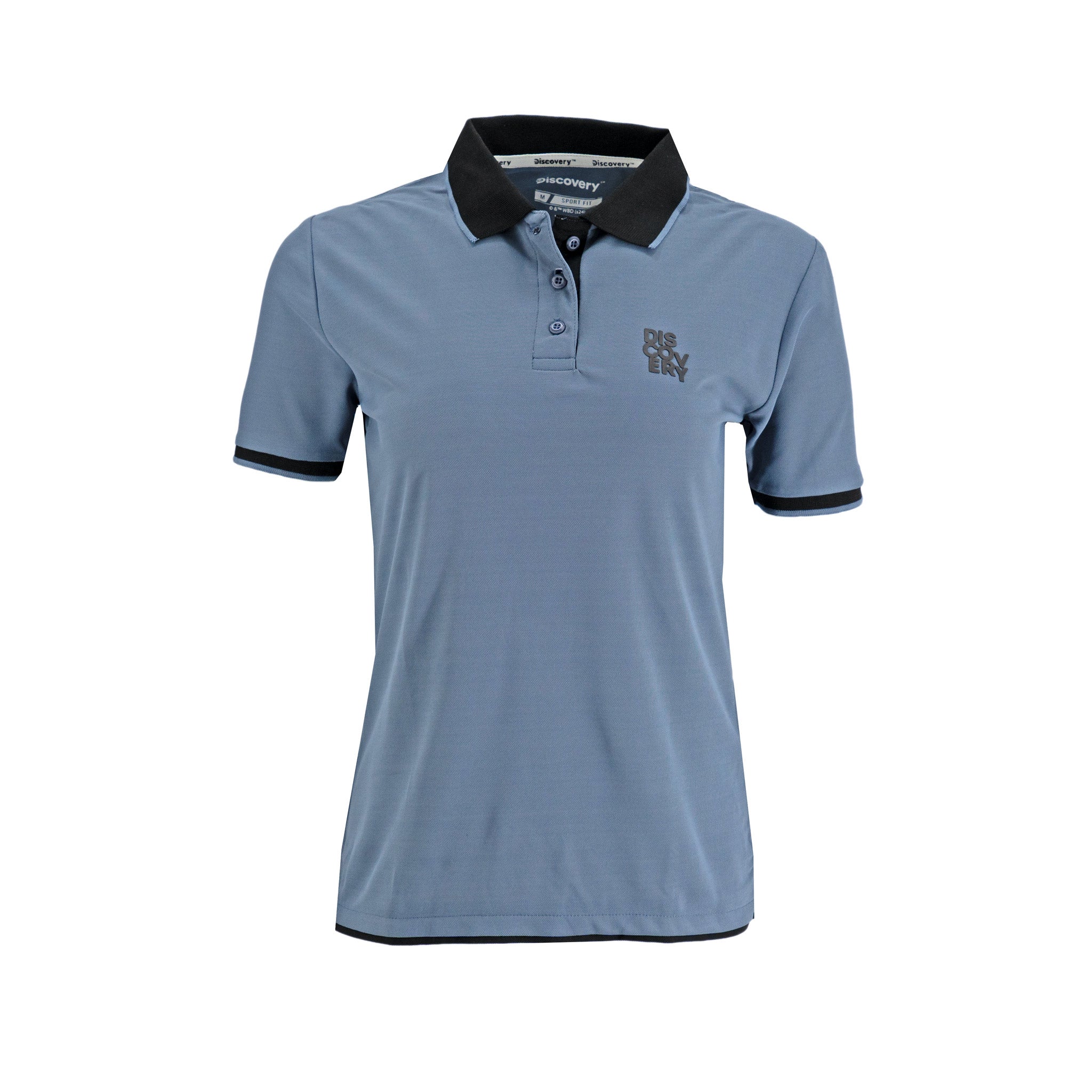 Poloshirt Discovery Mangas Cortas Liso para Damas