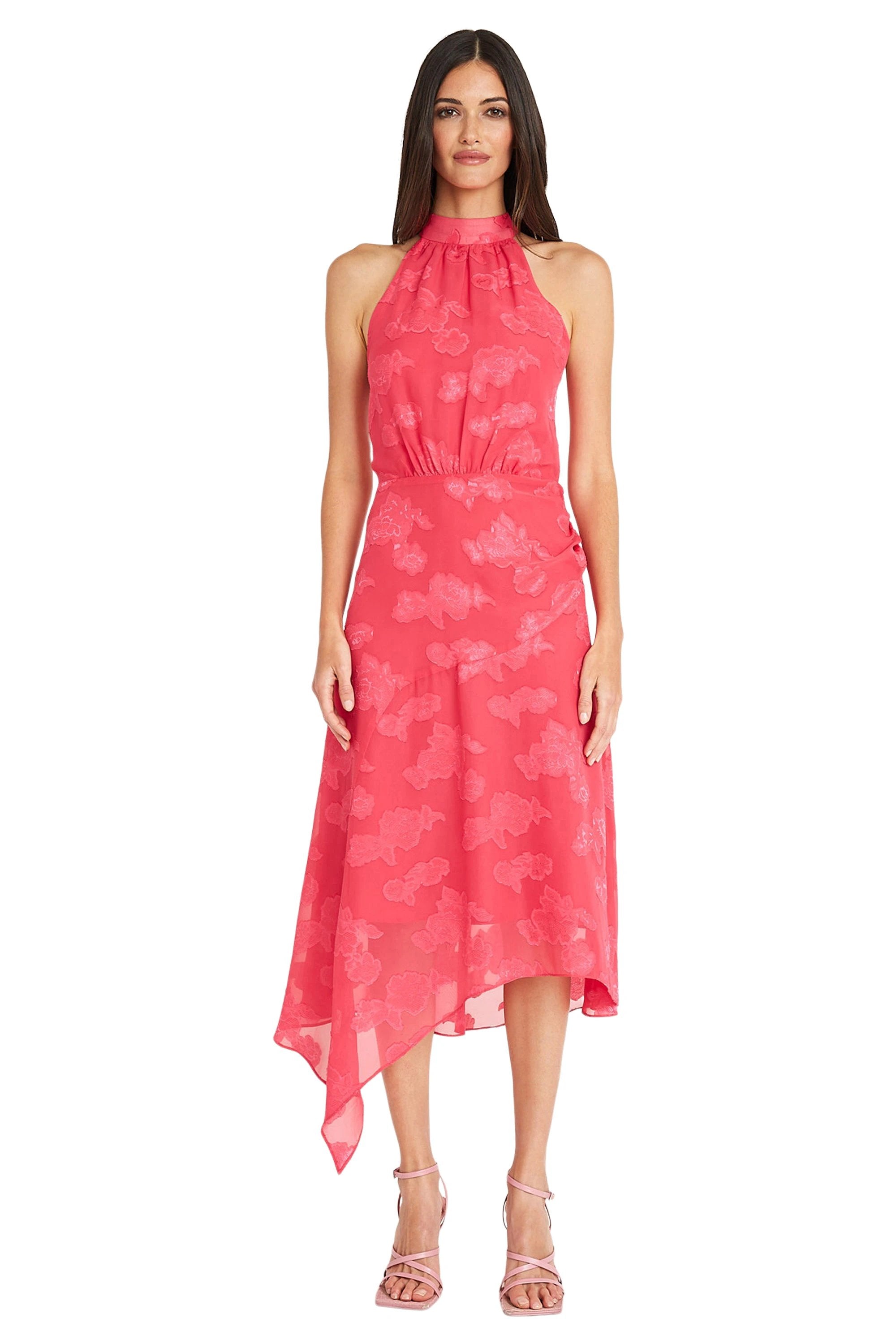 Vestido Donna Morgan Estampado Largo P/ Damas G5960M by Donna Morgan