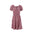 Vestido Gold Lips Mangas Cortas Liso para Damas