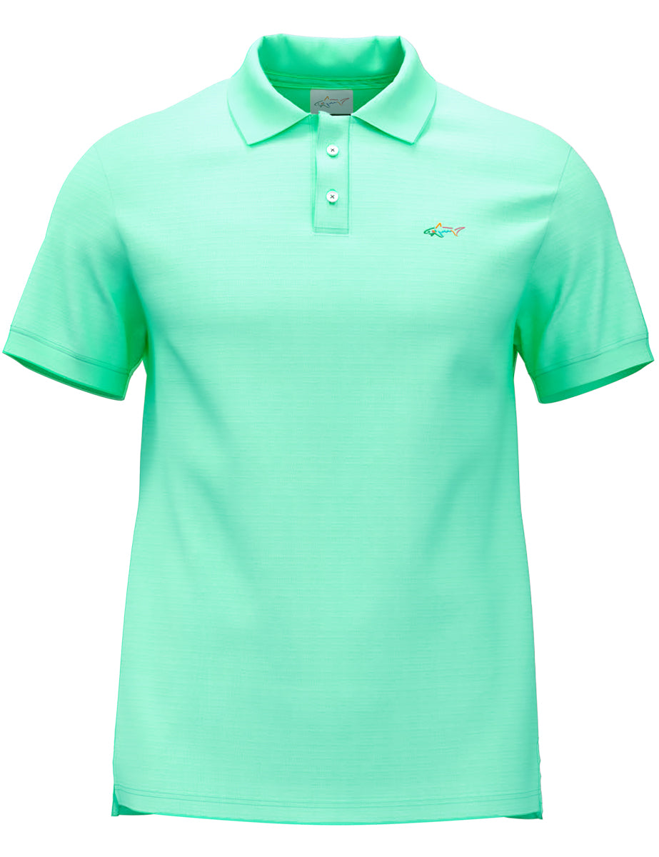 Poloshirt Greg Norman Mangas Cortas Liso P/ Caballeros GN444-GLS by Greg Norman