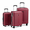 Set Maleta Delsey Paris Con Rueda de 20, 24, 28 Pulgadas