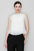 Blusa Haute Monde Mangas Cortas Estampado Encaje para Damas