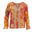 Blusa Kathy Ireland Mangas Largas Estampada Para Damas
