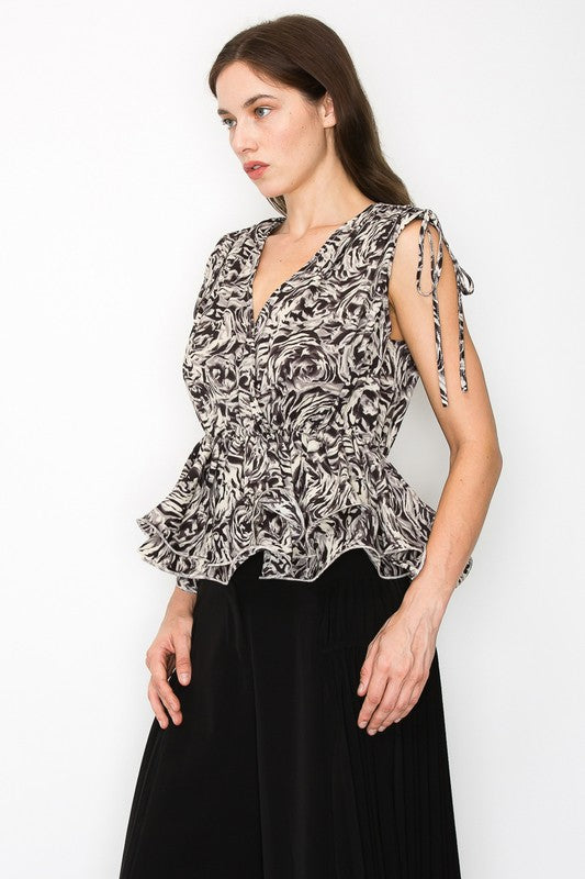 Blusa Ina Estampada P/ Damas by Ina