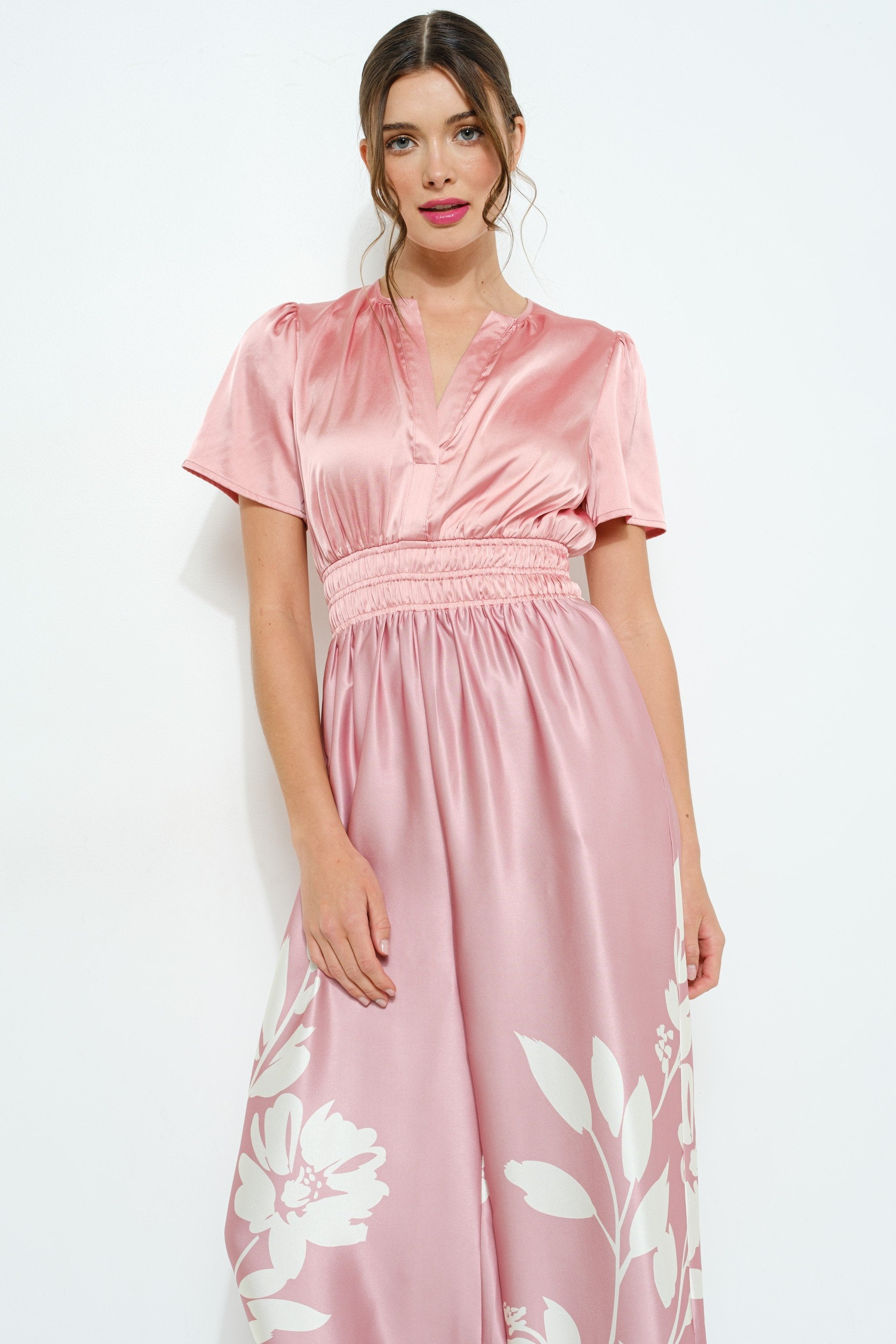 Enterizo Ina Mangas Cortas Estampado Para Damas