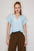 Blusa Iris Mangas Cortas Liso para Damas