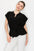 Blusa Iris Mangas Cortas Liso para Damas