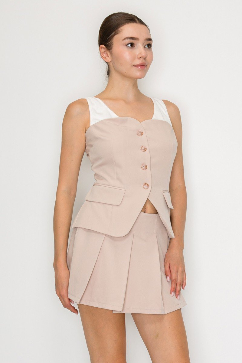 Chaleco Iris Liso Para Damas