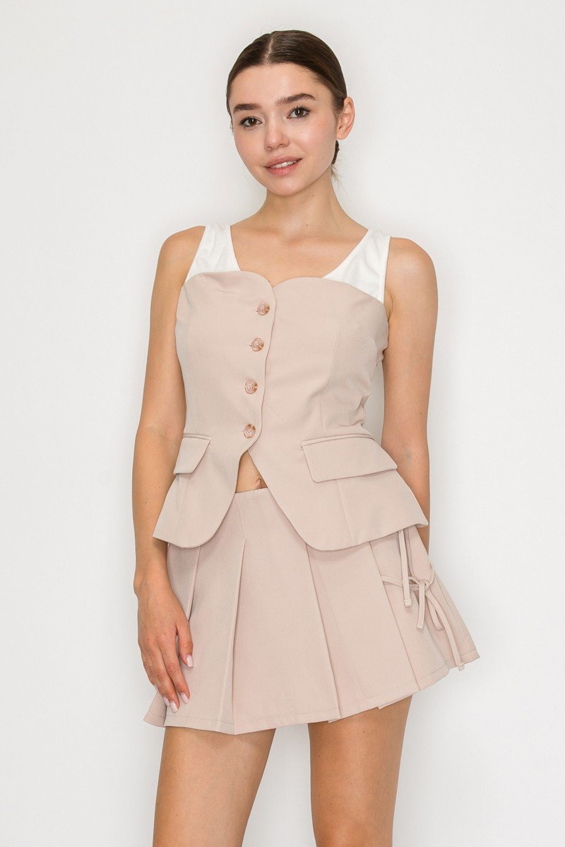 Chaleco Iris Liso Para Damas