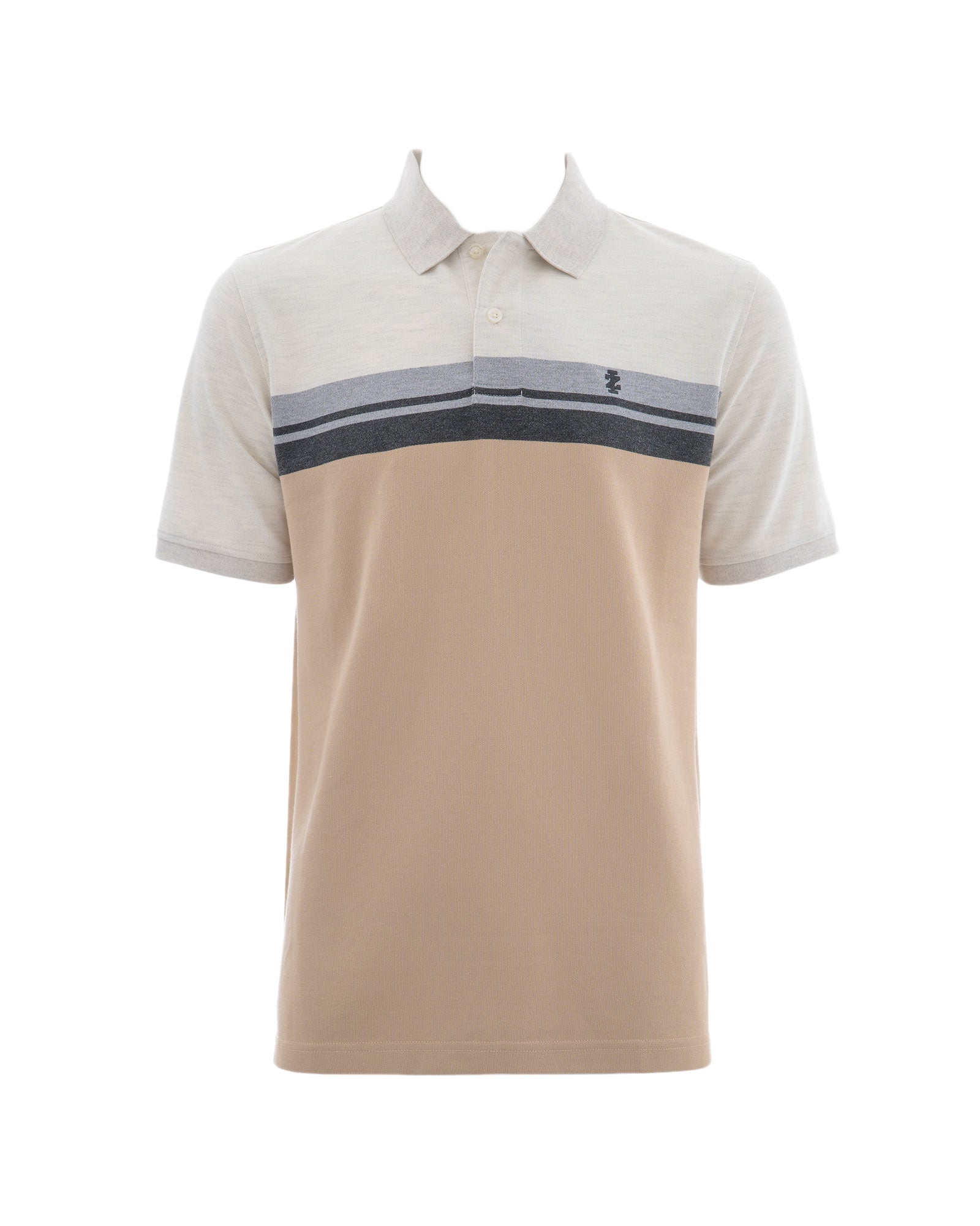 Poloshirt Izod Liso Mangas Cortas Rayas para Caballeros