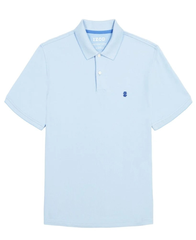 Poloshirt Izod Mangas Cortas Liso para Caballeros
