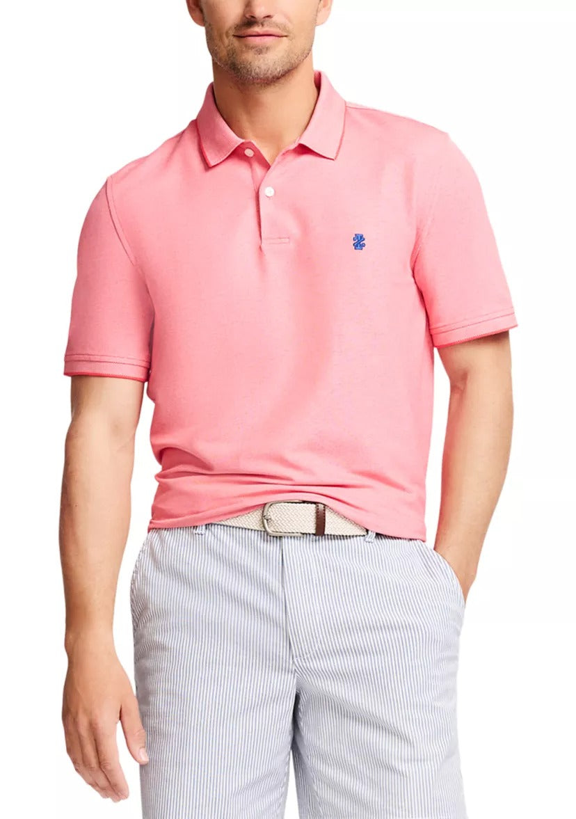 Poloshirt Izod Mangas Cortas Liso para Caballeros