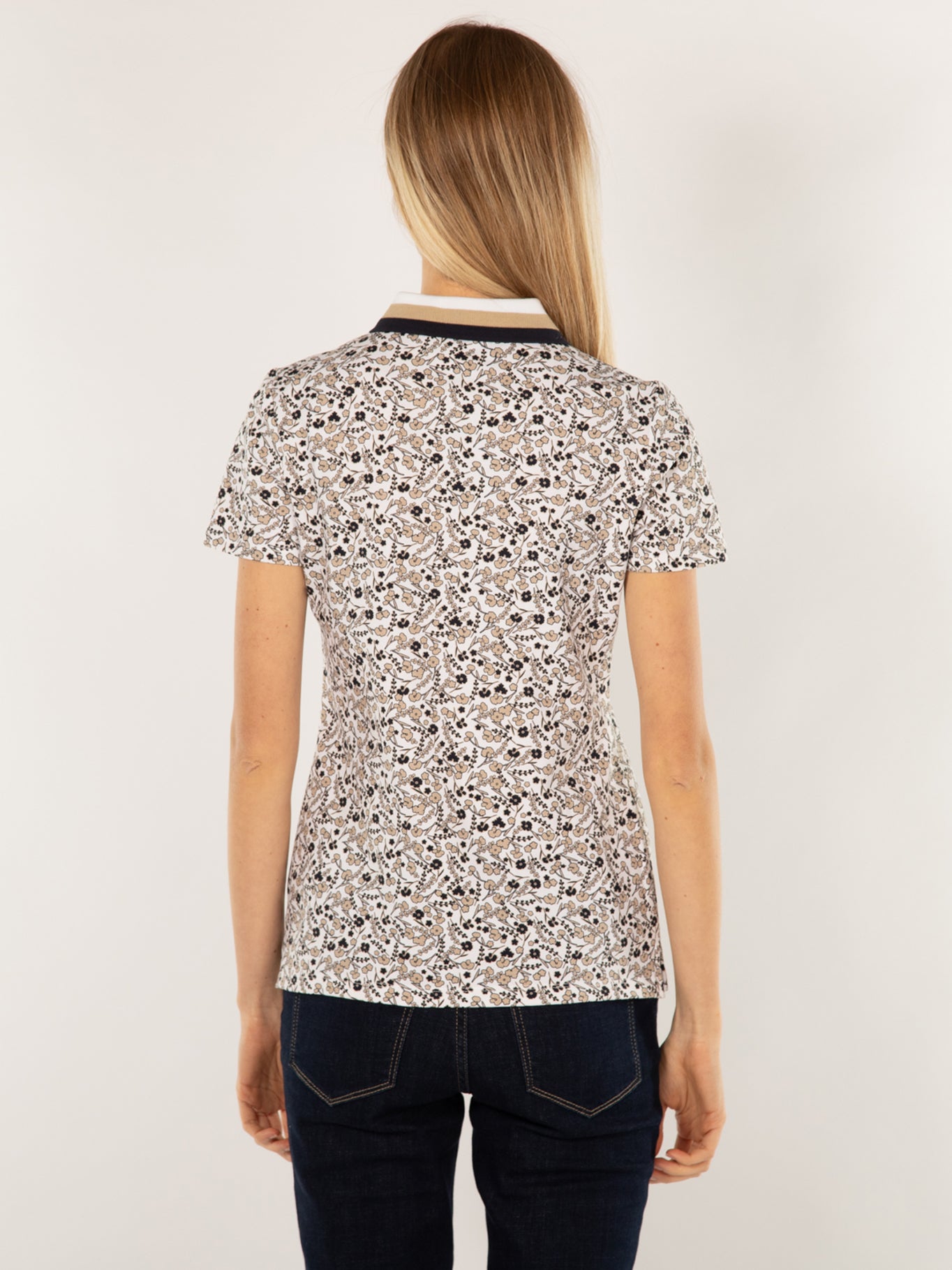 Poloshirt Tommy Hilfiger Mangas Cortas Estampada Para Damas by Tommy Hilfiger