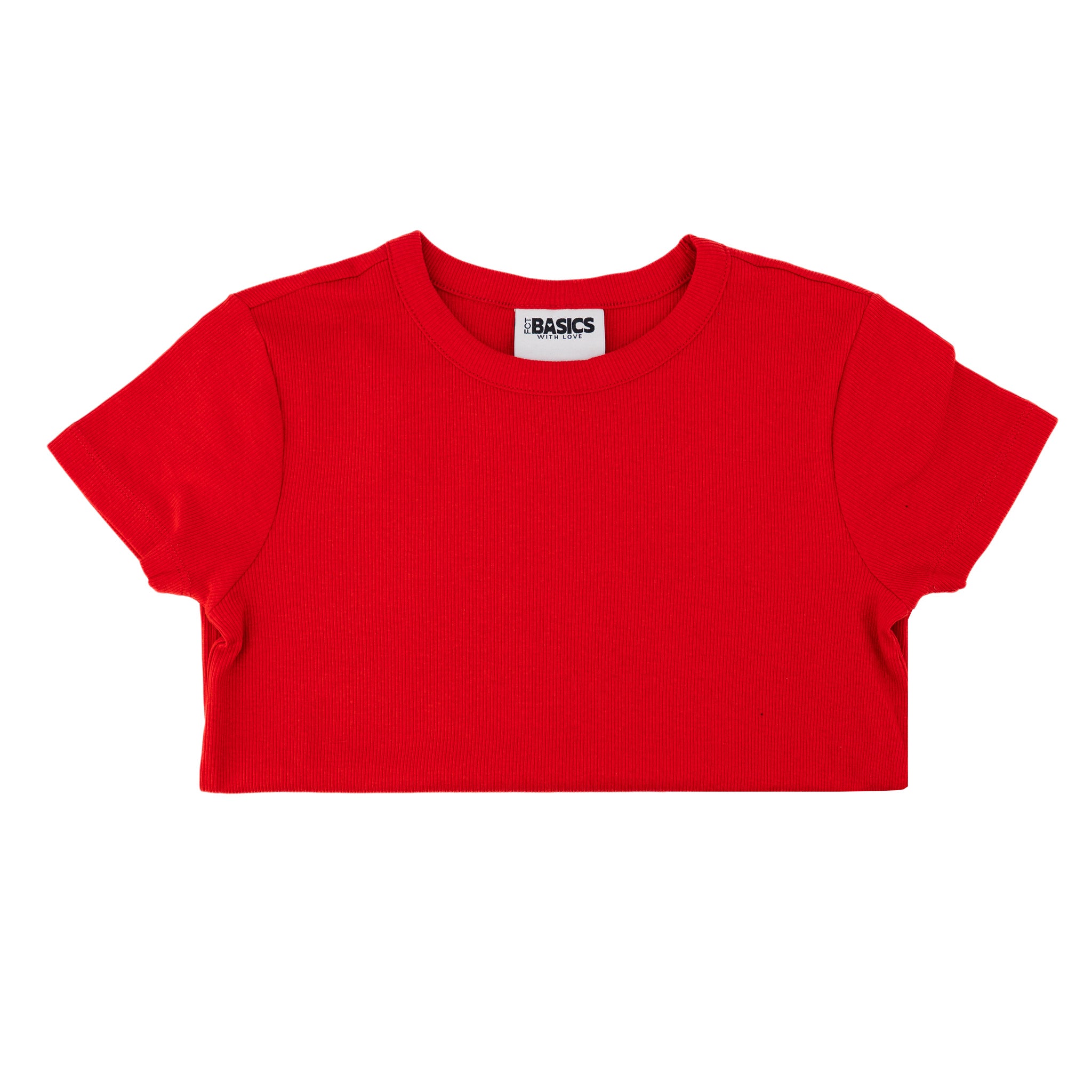 Camiseta Fct Basics With Love Mangas Cortas Lisa P/ Damas by Fct Basics With Love