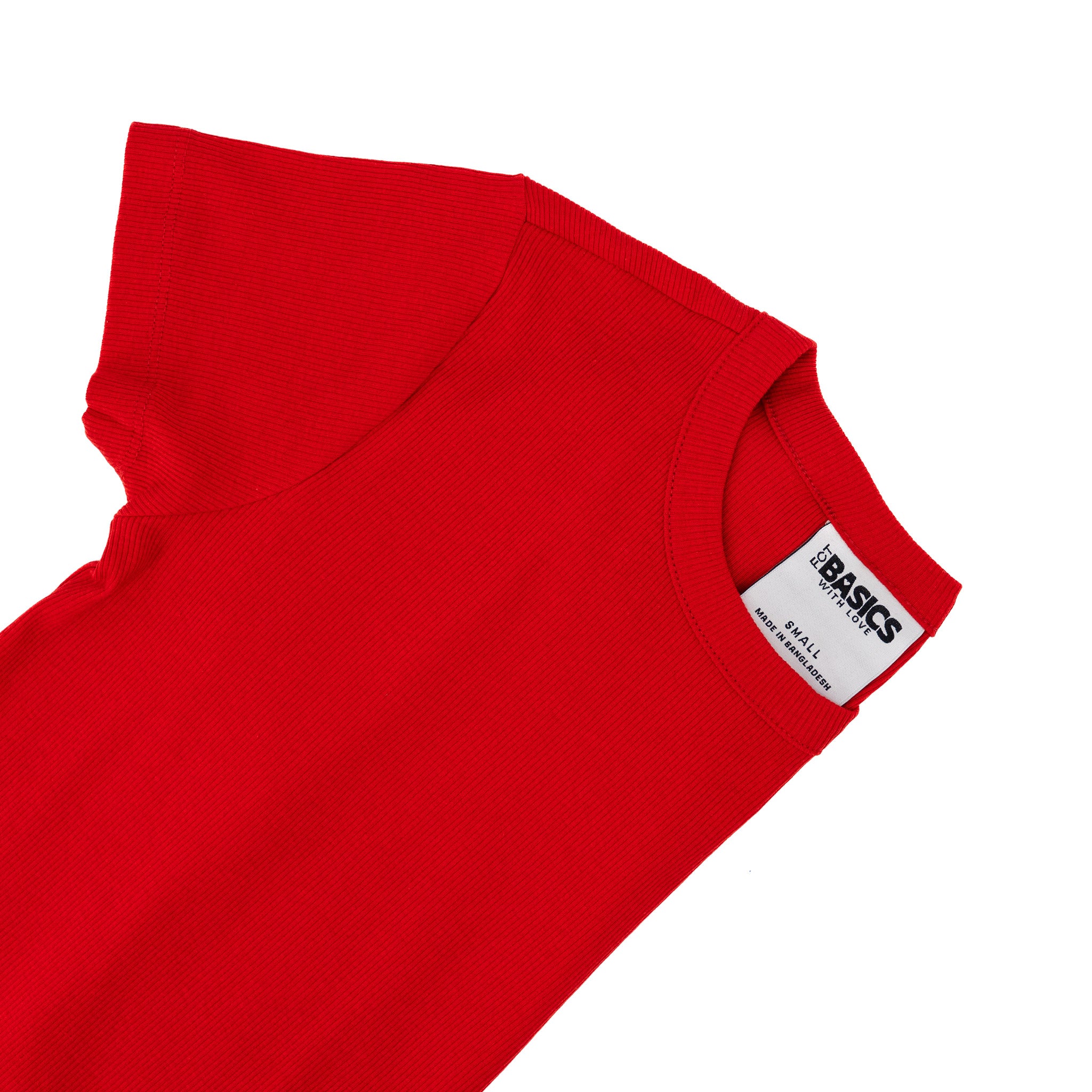 Camiseta Fct Basics With Love Mangas Cortas Lisa P/ Damas by Fct Basics With Love