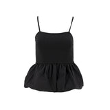 Blusa Madden Girl Tiros Lisa Globo para Damas