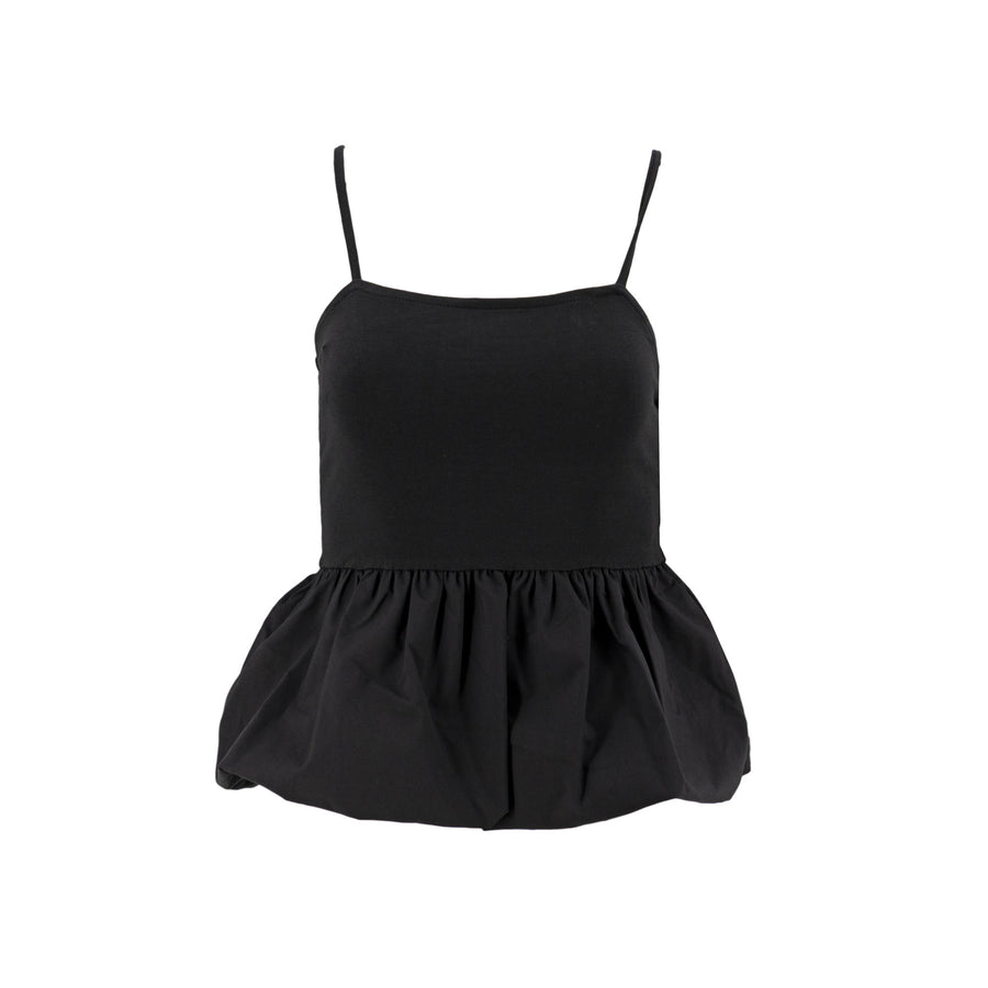 Blusa Madden Girl Tiros Lisa Globo para Damas
