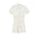 Enterizo Sofia S Mangas Cortas Bordado para Damas – OFF/WHITE