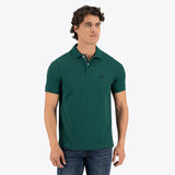 Poloshirt Nautica Mangas Cortas Liso Verde para Caballeros K17000