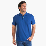 Poloshirt Nautica Mangas Cortas Liso Estate Blue para Caballeros